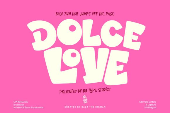 Dolce Love Font - Featured Image