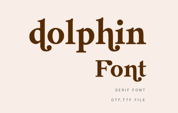 Dolphin Font - Featured Image