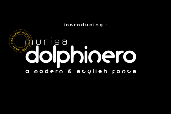 Dolphinero Font - Featured Image