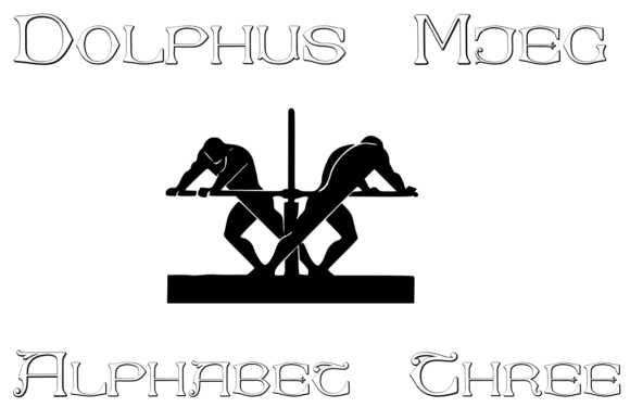 Dolphus Mieg Alphabet Three Font - Featured Image