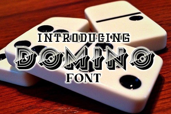 Domino Font - Featured Image