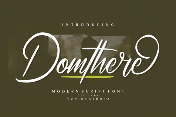 Domthere Font - Featured Image