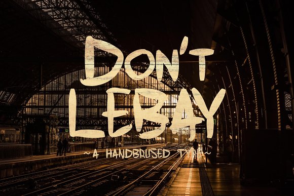 Don't Lebay Font - Featured Image