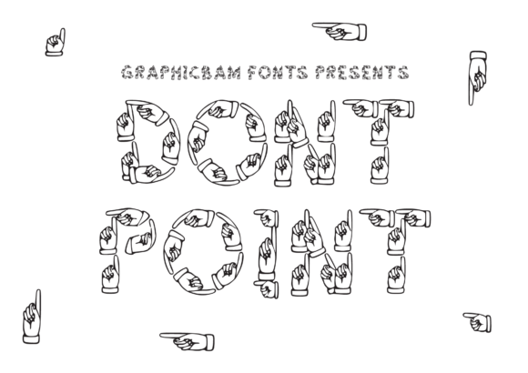 Don't Point Font - Featured Image