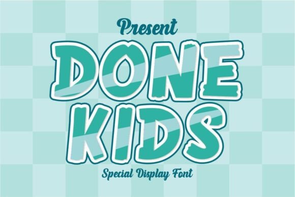 Donekids Regular Font - Featured Image