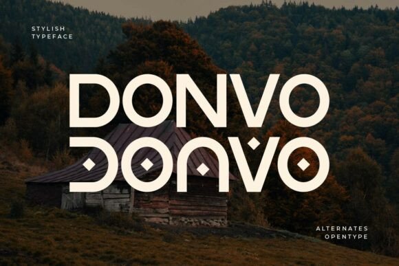 Donvo Font - Featured Image