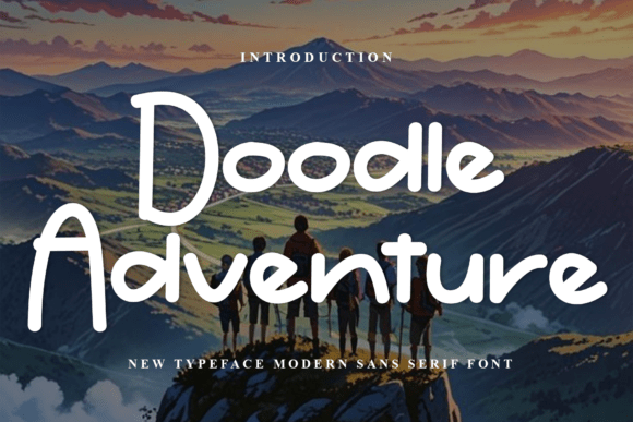 Doodle Adventure Font - Featured Image
