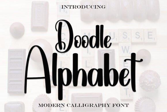 Doodle Alphabet Font - Featured Image