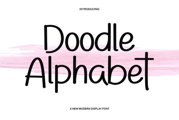 Doodle Alphabet Font - Featured Image