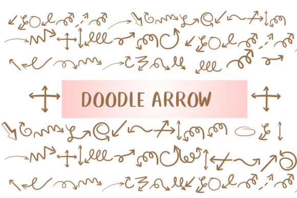 Doodle Arrow Font - Featured Image