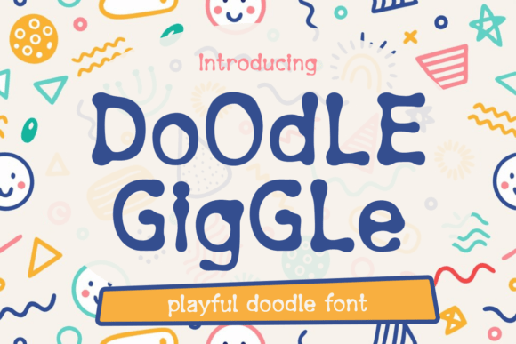 Doodle Giggle Font - Featured Image