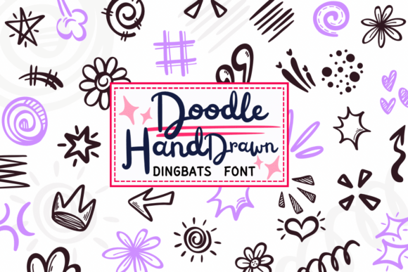 Doodle Hand Drawn Font - Featured Image