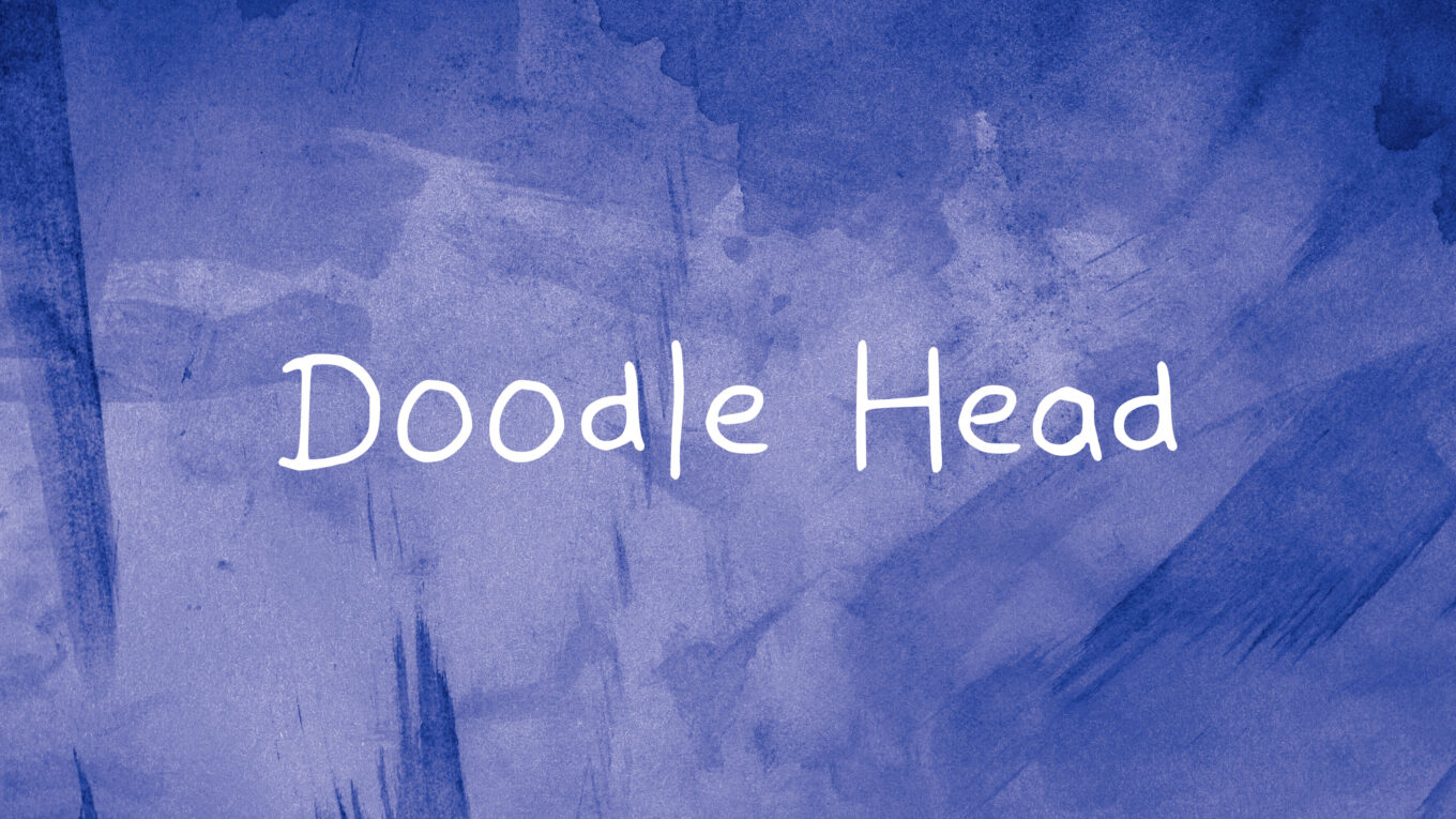 Doodle Head Font - Featured Image