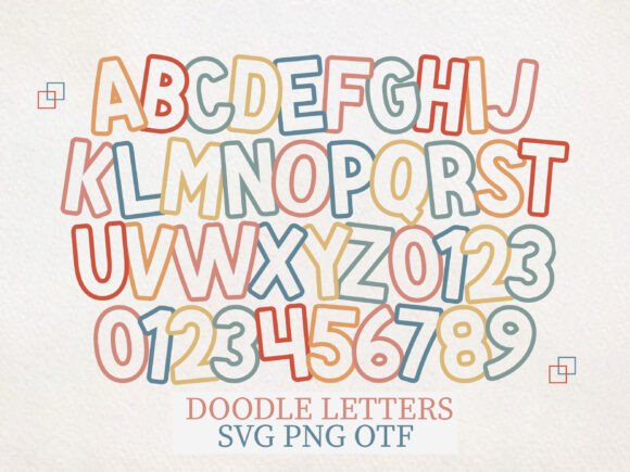 Doodle Letters Font - Featured Image