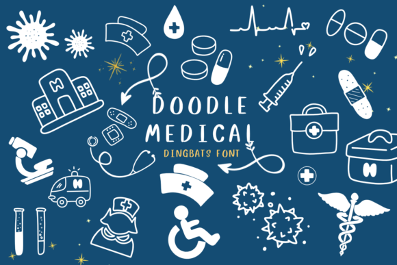 Doodle Medical Font - Featured Image