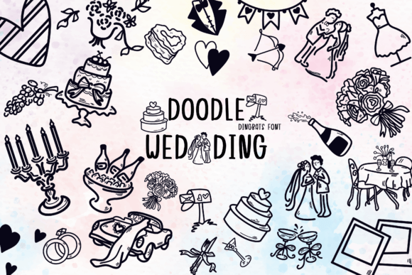Doodle Wedding Font - Featured Image