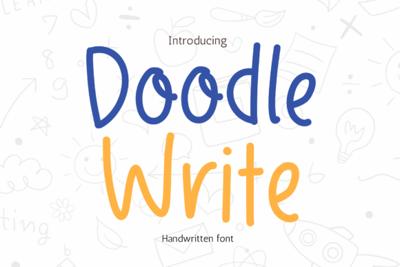 Doodle Write Font - Featured Image