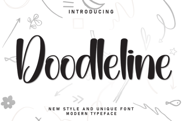 Doodleline Font - Featured Image