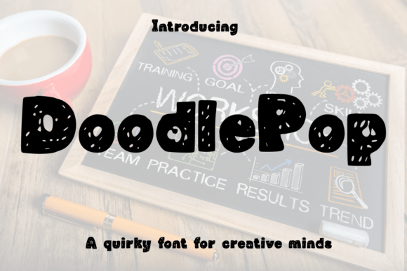 Doodlepop Font - Featured Image