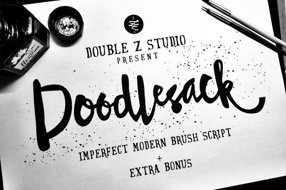 Doodlesack Font - Featured Image