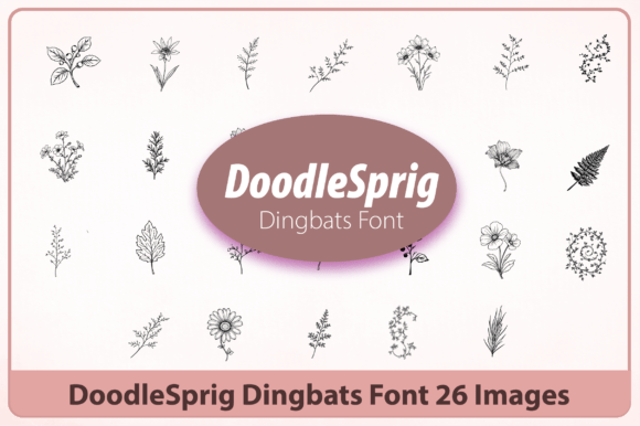 Doodlesprig Font - Featured Image