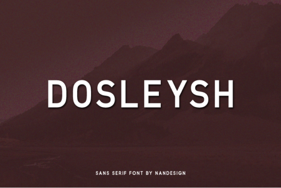 Dosleysh Font - Featured Image