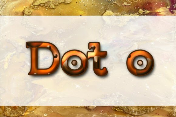 Dot O Font - Featured Image
