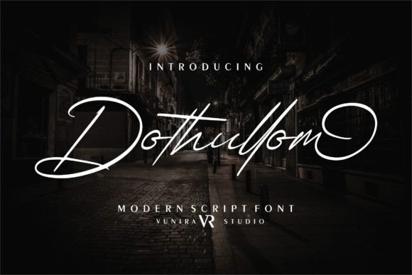 Dothullom Font - Featured Image