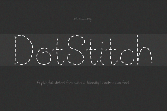 Dotstitch Font - Featured Image