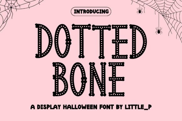 Dotted Bone Font - Featured Image