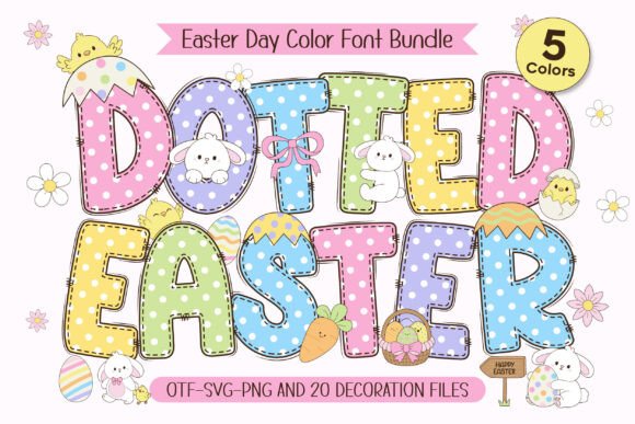 Dotted Easter Font - Featured Image