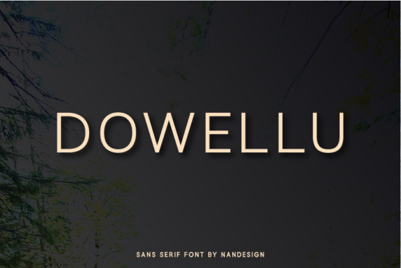 Dowellu Font - Featured Image