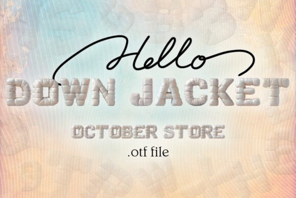 Down Jacket Font - Featured Image