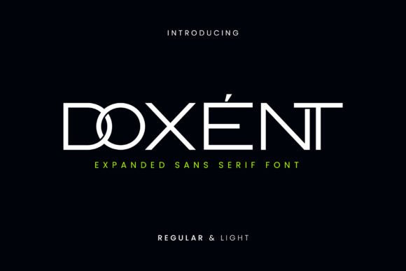 Doxent Font - Featured Image