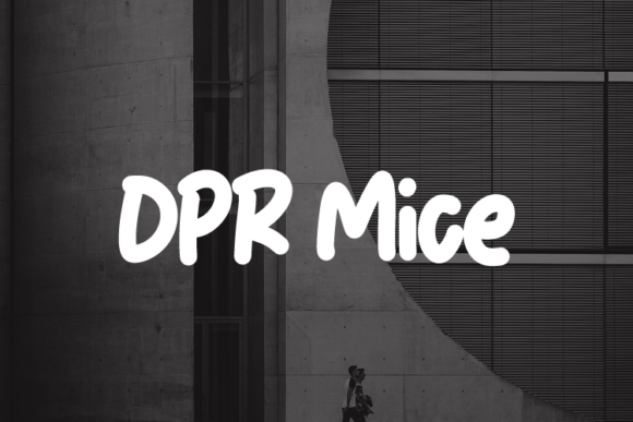 Dpr Mice Font - Featured Image