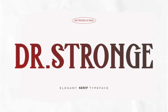 Dr.stronge Font - Featured Image