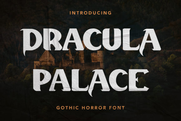 Dracula Palace Font - Featured Image