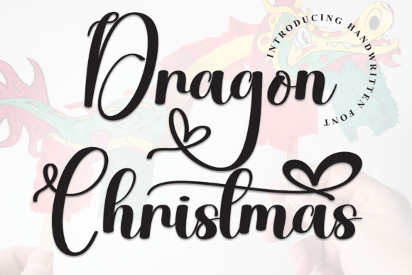 Dragon Christmas Font - Featured Image