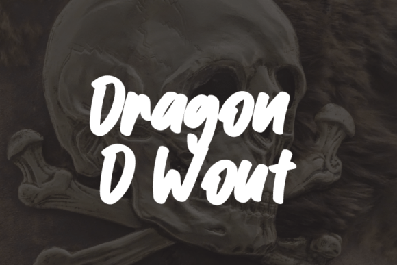 Dragon D Wout Font - Featured Image