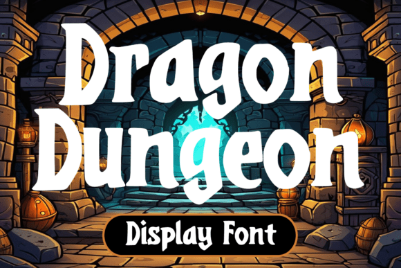 Dragon Dungeon Font - Featured Image