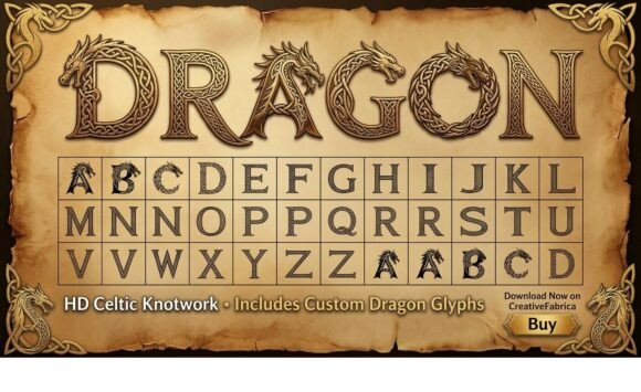Dragon Font - Featured Image