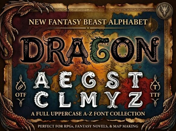 Dragon Font - Featured Image