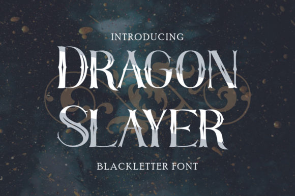 Dragon Slayer Font - Featured Image