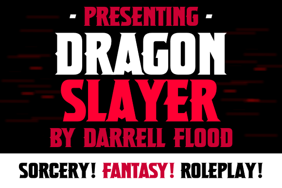 Dragon Slayer Font - Featured Image