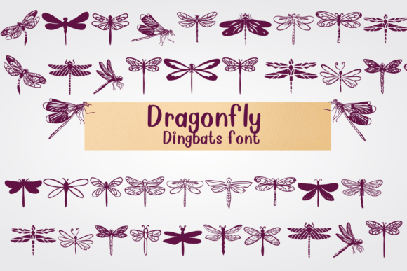Dragonfly Font - Featured Image