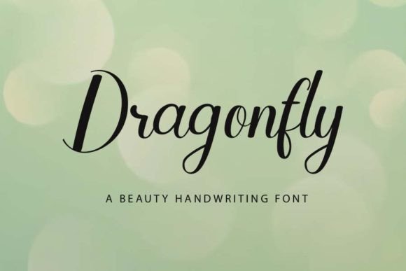 Dragonfly Font - Featured Image