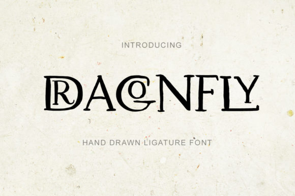 Dragonfly Font - Featured Image