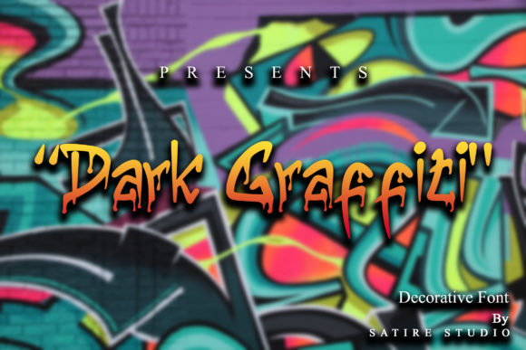 Drak Graffiti Font - Featured Image