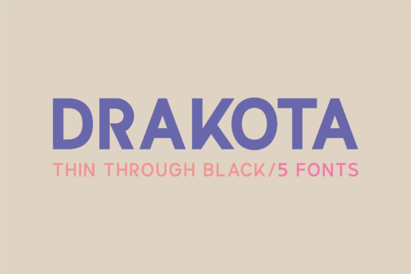 Drakota Font - Featured Image