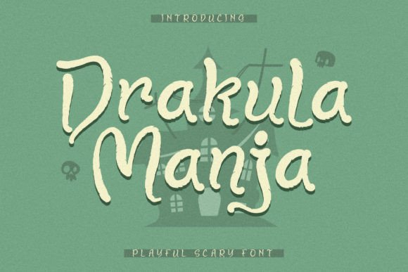 Drakula Manja Font - Featured Image